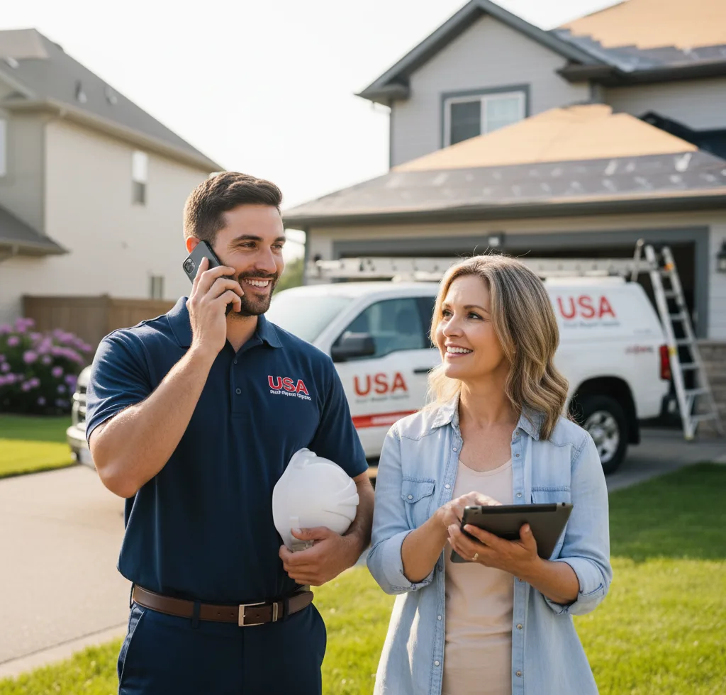 USA Roof Repair Experts customer support in Eight Mile
